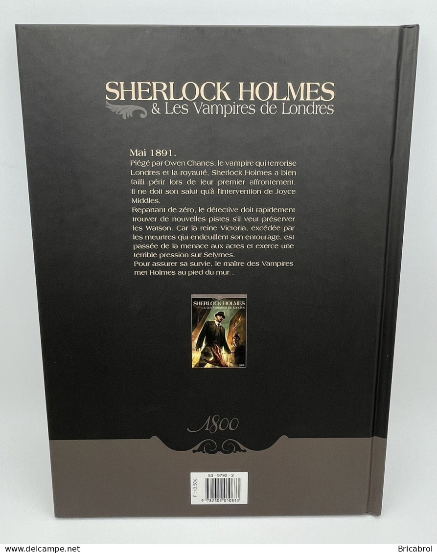 Sherlock Holmes & Les Vampires de Londres - EO - T 2 - Morts et Vifs - Sylvain Cordurié / Vladimir…