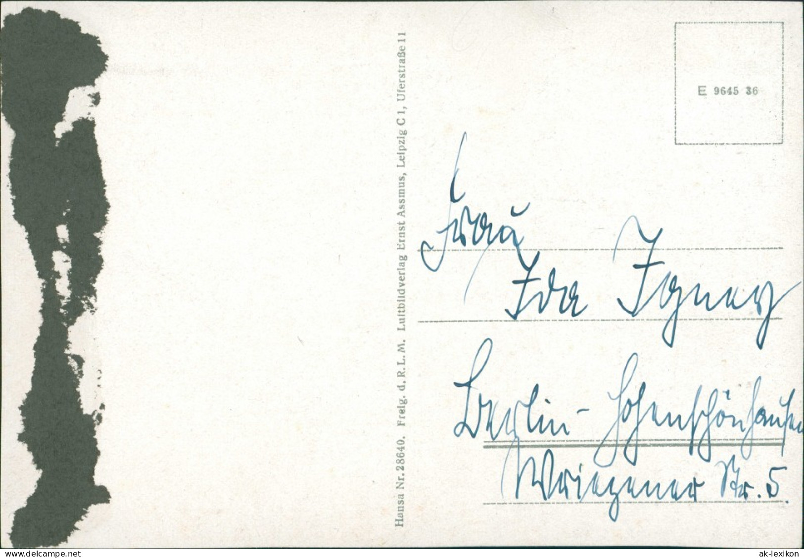 Ansichtskarte Jüterbog Luftbild 1935 - Jüterbog