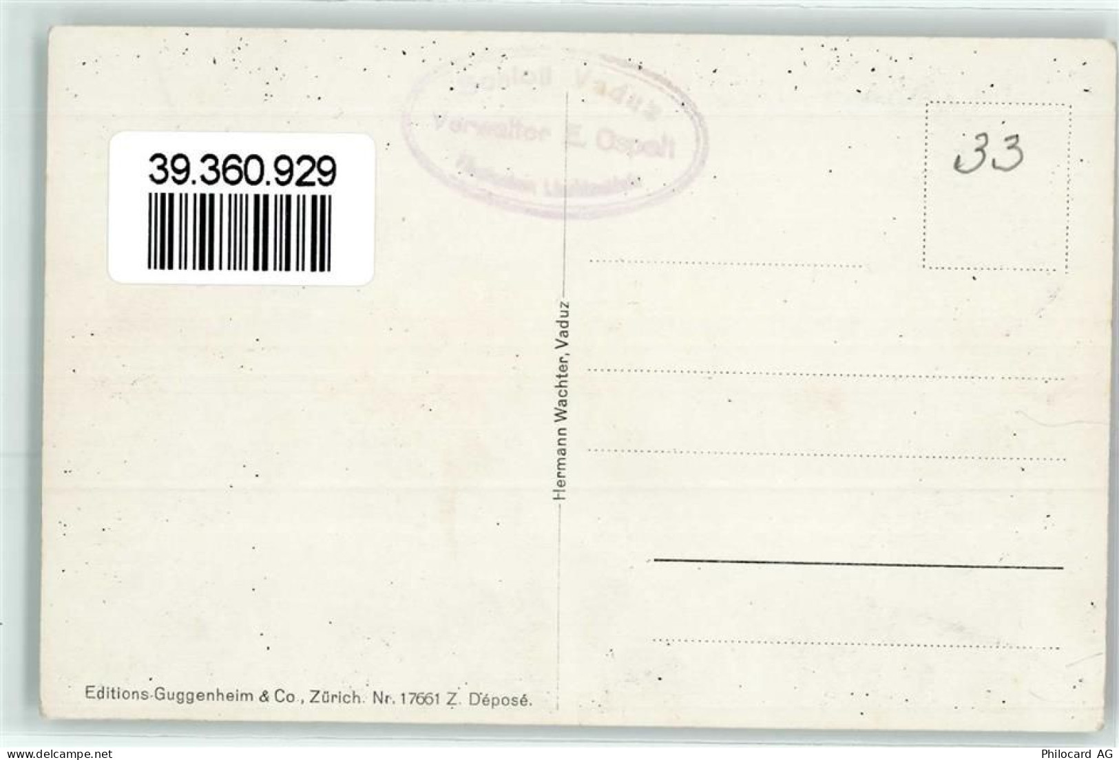 9490 Vaduz - 39360929 - Liechtenstein