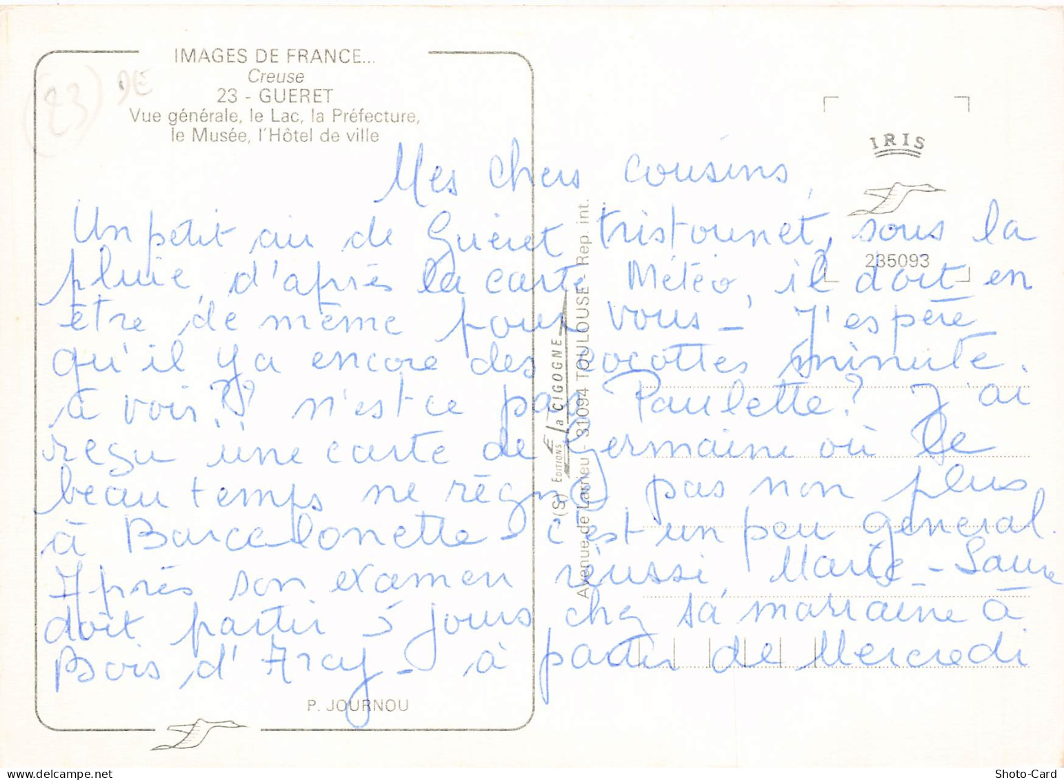 23 GUERET - Guéret