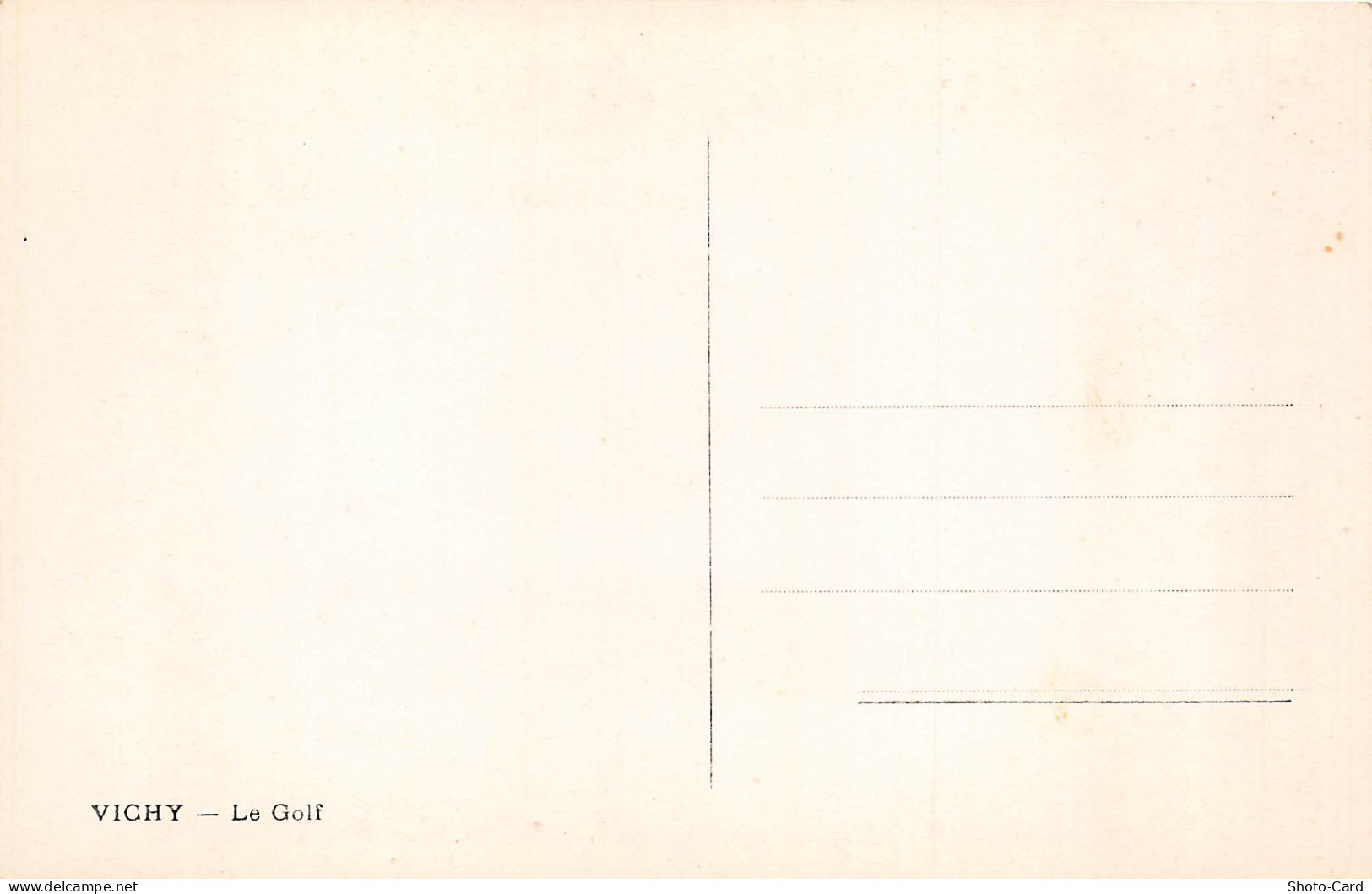 3 VICHY LE GOLF - Vichy
