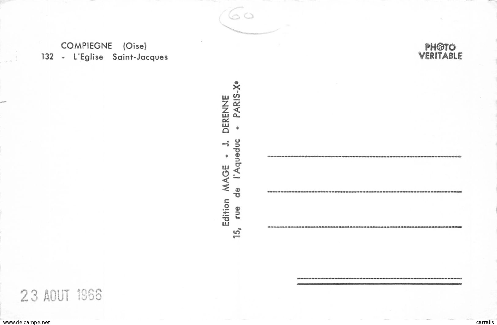 60-COMPIEGNE-N°T5009-E/0045 - Compiegne