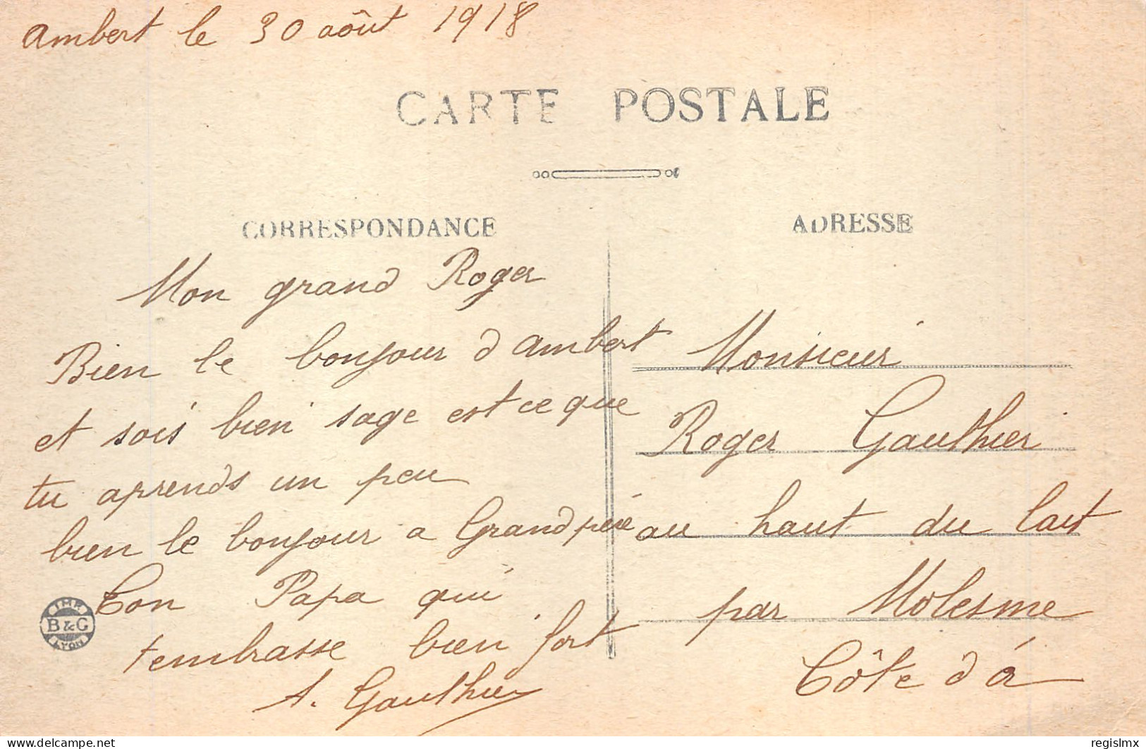 63-AMBERT-N°2133-C/0361 - Ambert