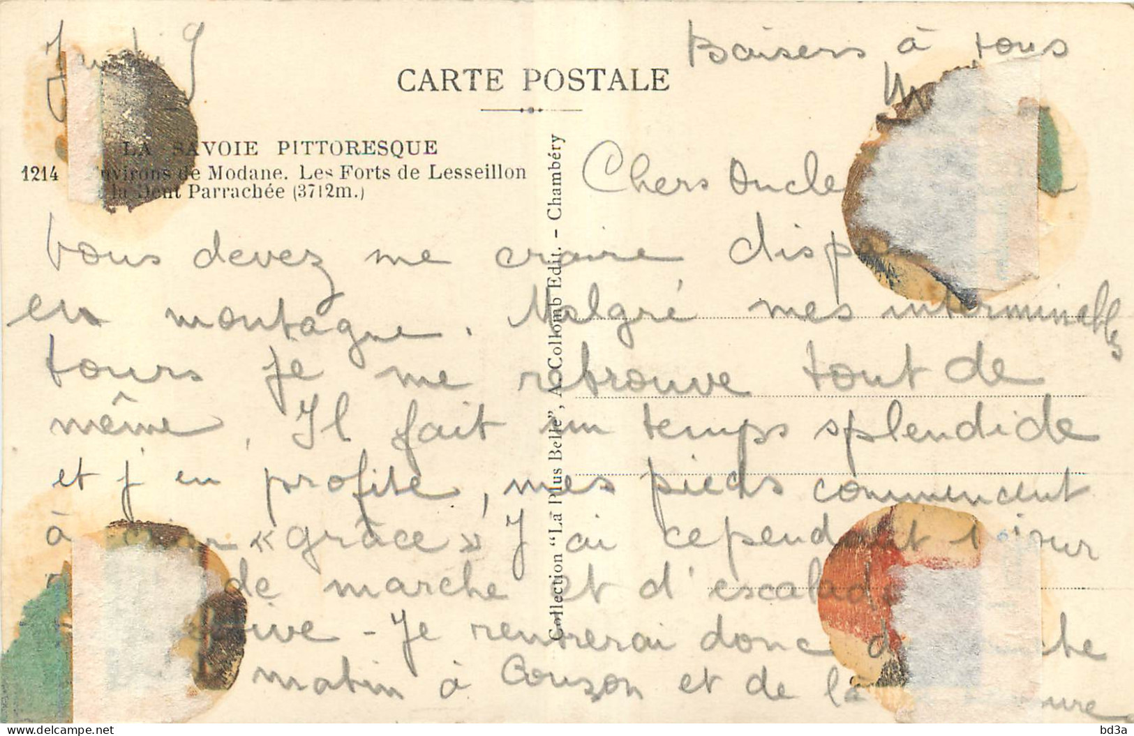 73  MODANE  LES FORTS DE LESSEILLON - Modane