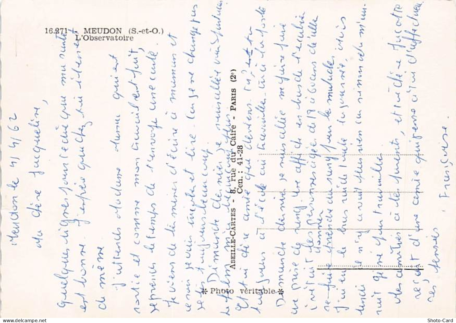 92 MEUDON OBSERVATOIRE - Meudon