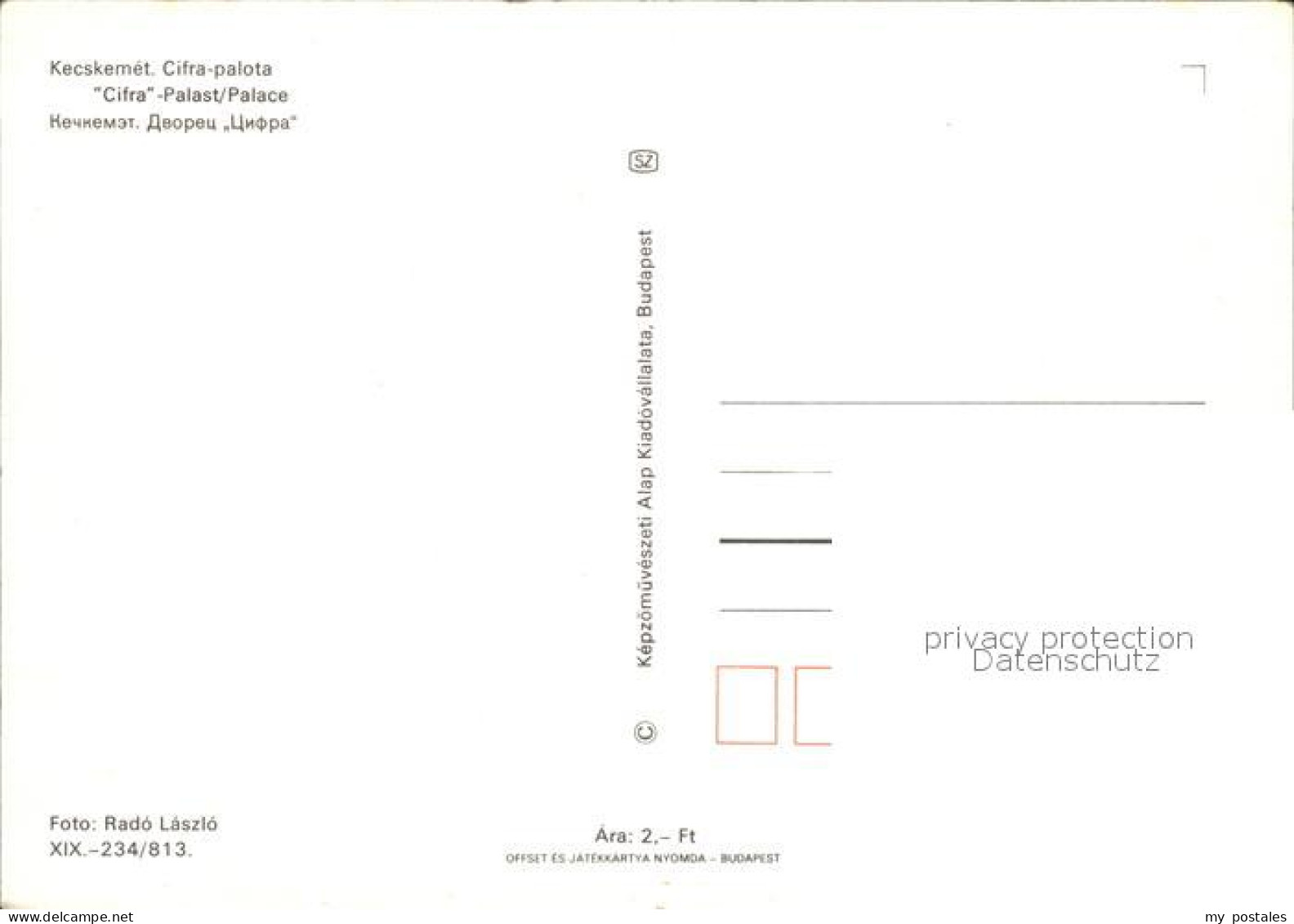 Kecskemet Cifra Palast - Ungarn