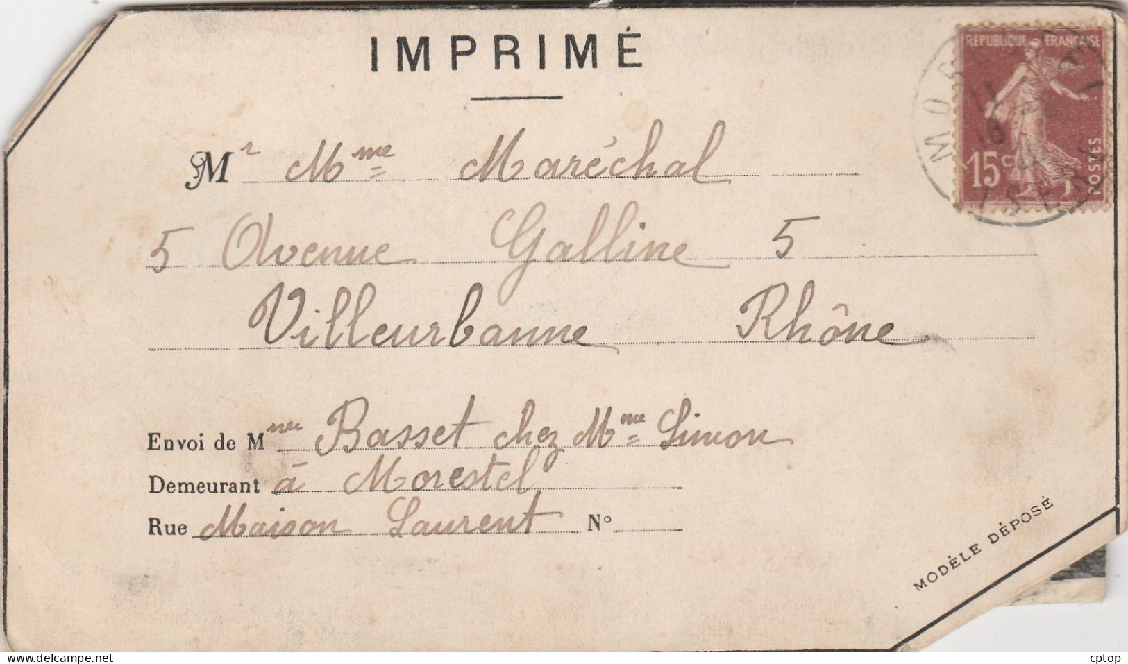 Morestel , Carte A Système - Morestel