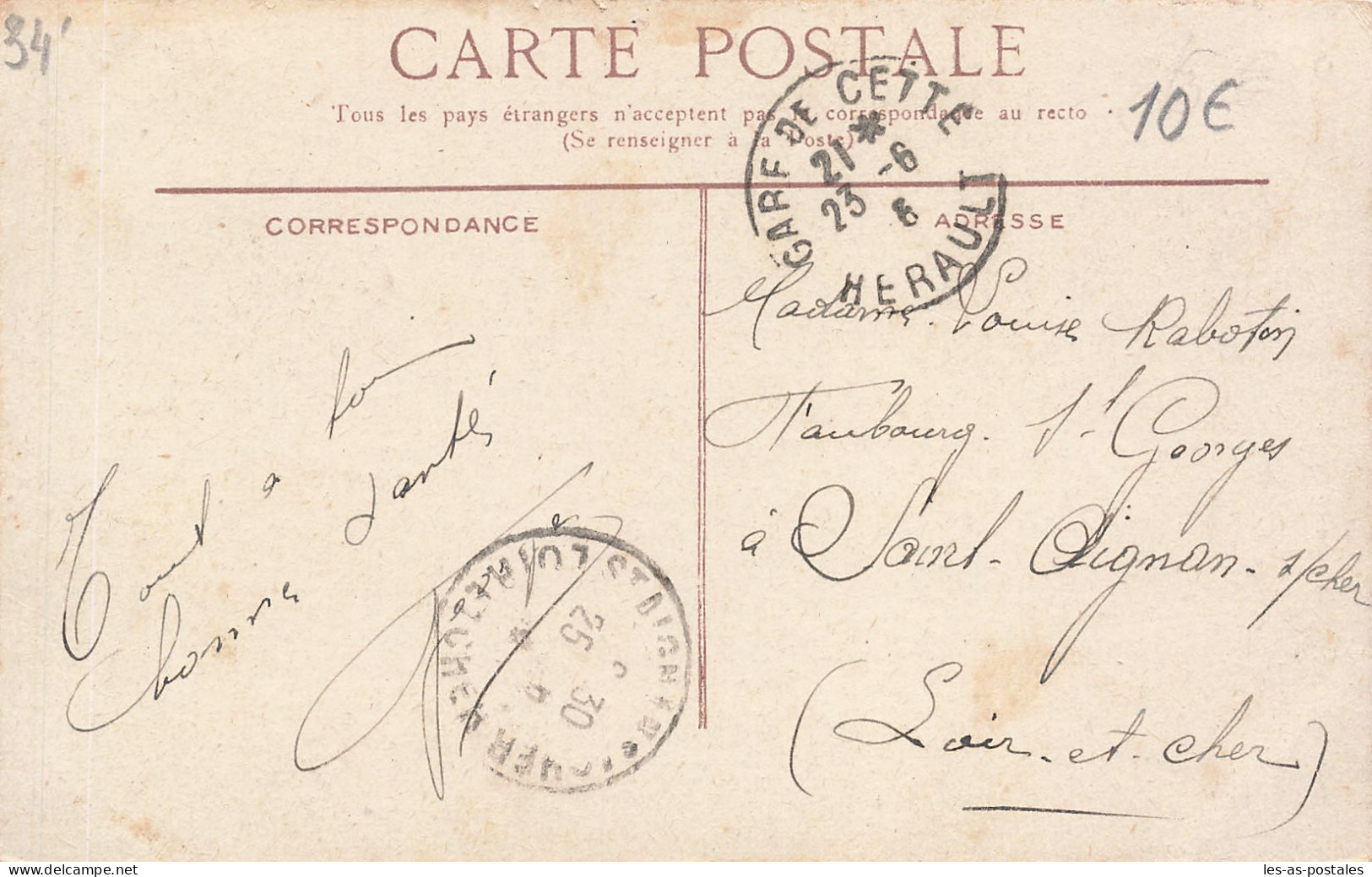 34 SETE - Sete (Cette)