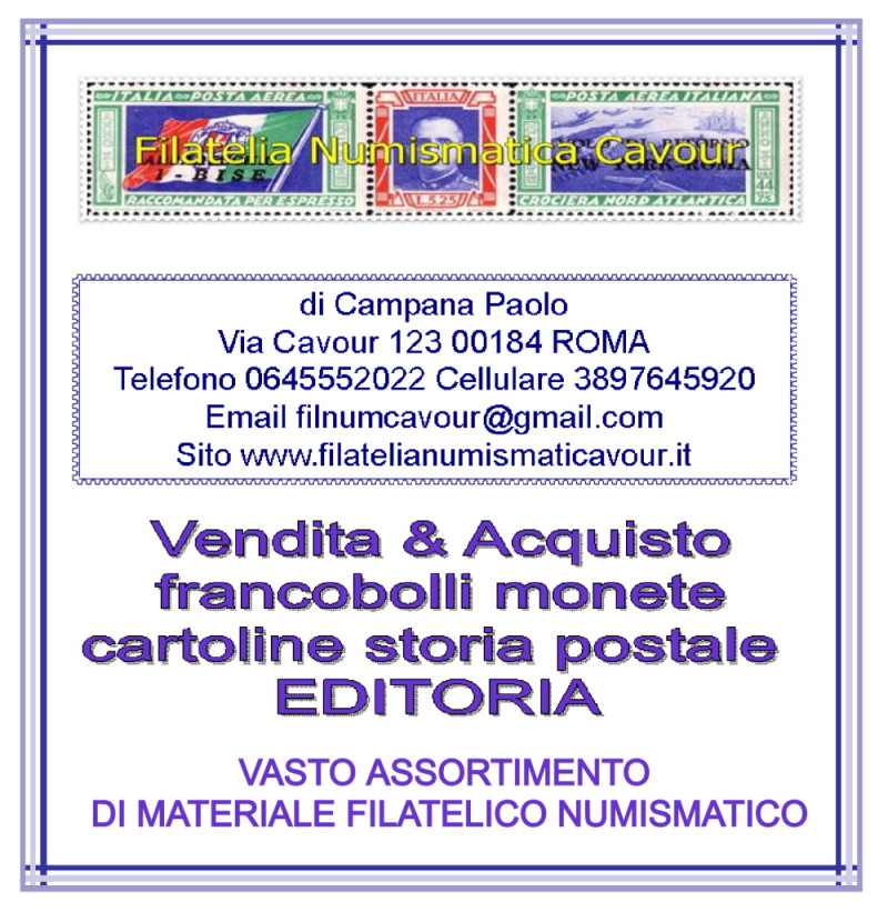 Filatelia_Numismatica_Cavour