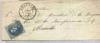 Enveloppe De GRAMMONT (P51) 8/12/60 à BRXL N°11A 4M+1voisin *TTB Et Très Frais* - 1858-1862 Medallions (9/12)