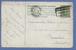 137 Op Postkaart Met Spoorwegstempel BASECLES N° 1 Op 24/avr/19 (noodstempel) - 1915-1920 Albert I