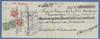 74(x2) + 83(x2) Op Recu Met Firma-perforatie (Perfin / Perfore) "B.F. " Banque De Flandre - 1863-09