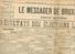 Le Messager De Bruxelles 29/5/1900 Verkiezingsresultaten - Documents Historiques