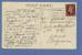 G.B. 221 Op Postkaart " Cunard White Star" Met Stempel SOUTHHAMPTON / PAQUEBOT Op 5/10/1937 - Lettres & Documents