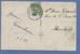 137 Op Postkaart Met Firma-perforatie (Perfin / Perfore) " V.G. " Met Cirkelstempel BRUSSEL Op 30/12/22 - 1909-34