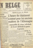 LA NATION BELGE 1/10 1946 Gander Bologne-Destexhe Marcel Muller Louvière Guilini Berchem Sport Daring Mines Ruhr - Andere & Zonder Classificatie