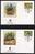 WWF 0132 1992 NIUAFO'OU SCRUB BIRDS SET OF 4 FDCS - Other & Unclassified