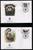 WWF 0211 1997 KAZAKHSTAN MARBLED POLECAT SET OF 4 FDCS - Other & Unclassified