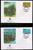 WWF 0159 1994 PALAU ESTUARINE CROCODILE SET OF 4 FDCS - Altri & Non Classificati