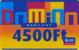 Hungary - GSM Recharge Card - Westel DOMINO 4500 Ft - Ungheria