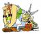 France : PAP Asterix, Obelix, Idefix... Voyagé 2002. Superbe ! - Fumetti