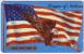 EAGLE - Aigle - Adler - águila - Aquila - Eagles - United States - USA  America Flag - Flags - Old And Rare Mercury Card - Aigles & Rapaces Diurnes