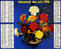 Calendrier-Almanach, 1978, OISE, Illustration : BOUQUETS FLORAUX (OBERTHUR)) - Tamaño Grande : 1971-80