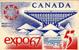 0376 - Carte Maxima - Entier Postal Du Canada - Expo 67 - Pavillon Canadien - Maximum Cards