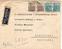 Carta Aerea  Certificada CAMPOS M (Brasil) 1951 - Covers & Documents