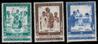 VATICAN 1965 UGANDAN MARTYRS SET OF 6 NHM UGANDA ST SAINT JOSEPH MUKASA CHILDREN  VATICANE VATICANO - Ouganda (1962-...)