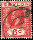Pays :  96 (Ceylan : Colonie Britannique)  Yvert Et Tellier N° :  181 (o) - Ceylon (...-1947)