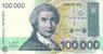 CROATIE   100 000 Dinara   Daté Du 30-05-1993   Pick 27a     ***** BILLET  NEUF ***** - Kroatië