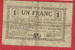 Chambre Commerce D ' AMIENS 1915 De  UN FRANC N ° 1,589,998 - Chambre De Commerce