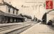 55 LEROUVILLE Gare, Quais, Train Vapeur, Ed Jury Thieron, 1909 - Lerouville