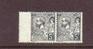 Monaco 1920/1921  -  N° 47 ** Pair Et Bord De Feuille - Unused Stamps