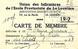 Carte De Membre De L'Union Des Infirmières De L'Ecole Provinciale De La Louvière (1948) - Historical Documents