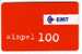 ESTONIA " EMT - Simpel 100 " Mobile Call Card (plastic) #3 - Estonie
