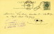 Entier Postal AMBULANT BXL-ARLON 1893 Petite Griffe CINEY - Cachet Rouard - Carlier Charbons  --  4/065 - Ambulantes