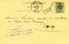 Entier Postal AMBULANT BXL-ARLON 1893 Petite Griffe CINEY - Cachet Rouard - Carlier Charbons  --  4/065 - Ambulants