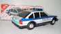 ANTIGUO COCHE POLICIA DE PAYA - MODELO VOLKSWAGEN PASSAT - DE HOJALATA LITOGRAFIADA A PILAS -. CON SU CAJA ORIGINAL - - Jugetes Antiguos