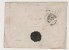 B003 / BELGIEN -  Brief Aus Dem Königshause, 1862 Brüssel Nach  Paris 4 X 20 C Medaillon &ndash; Blauer Stempel M. Krone - 1858-1862 Medaillen (9/12)