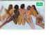 AUSTRIA 100 U  PALMERS AD CARD WOMAN  5 LADIES IN SEXY BLACK UNDERWEAR  L & G  SPECIAL PRICE !! - Austria