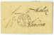 Allemagne : Superbe Petit Pli De Brème 4 Mai 1822 Pour Londres, Oblitération Cle. Marcophilie, Serrurier, Clef, Rare - Bremen