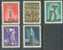 YU 1961-952-6 20YEARS RIBELLION, YUGOSLAVIA, 5v + S/S, MNH - Neufs