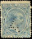 Pays : 166,61 (Espagne)          Yvert Et Tellier N° :   204 (o)  Perfin / Perforé - Used Stamps