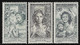 CECOSLOVACCHIA - 1959 - 3 VALORI NUOVI S.T.L.DEDICATI AI DIRITTI DELL'UOMO - IN OTTIME CONDIZIONI - DC0242. - Unused Stamps