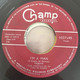 * 7" * FABIAN - I'M A MAN / HYPNOTIZED (1959 ?) On Champ Records - Collectors