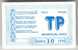 Ukraine, Odessa: Month Trolleybus Card For Students 2003/10 - Europa