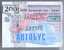 Russia, Pskov: Month BUS Ticket 2003/04 - Europe