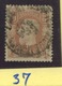 Leopold II   5F  N°37 Authentique  Oblit  ST JOSSE TEN NOODE  Cote 1650 Euros - 1869-1883 Leopold II